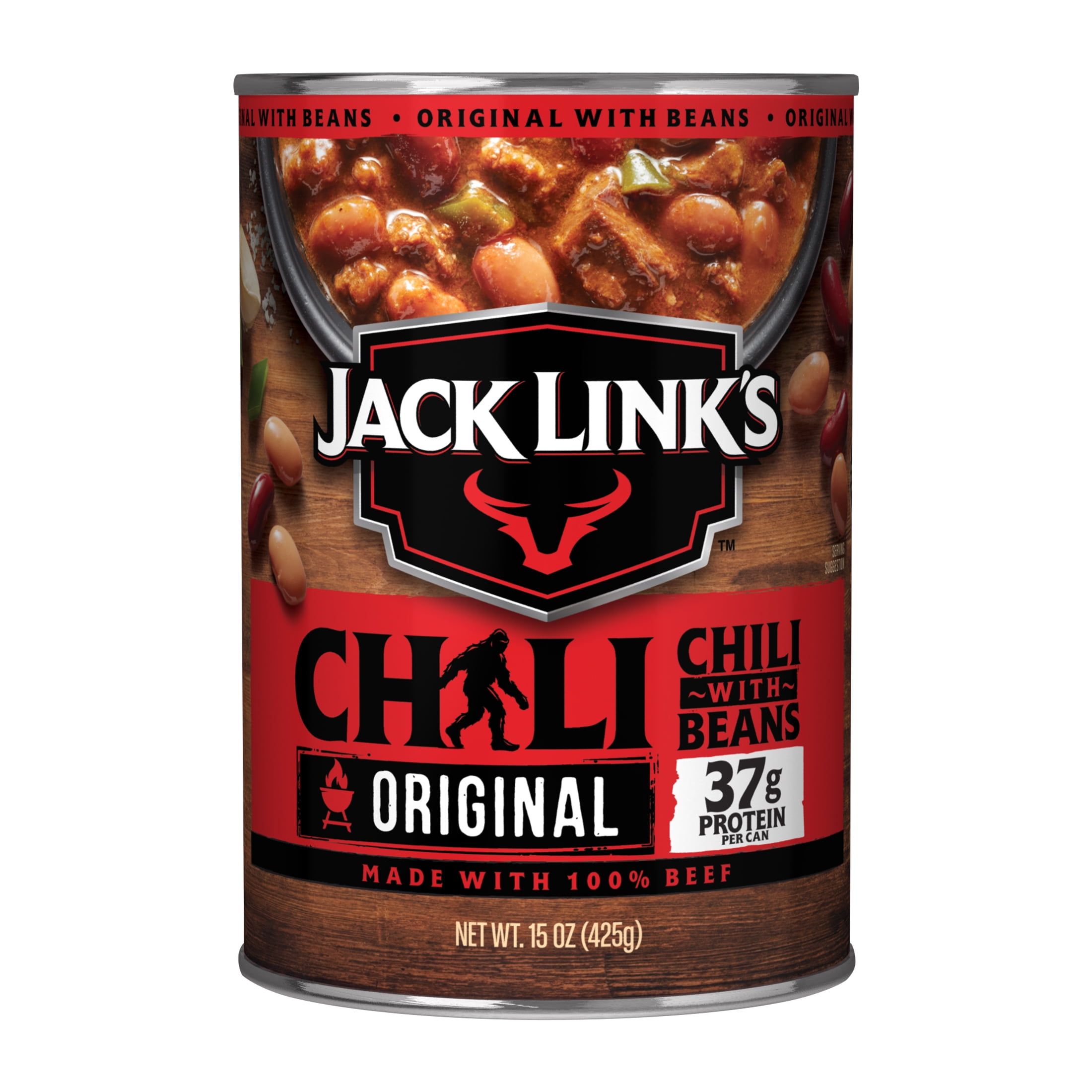 Jack Link's Chili, Original Flavor, with Bean