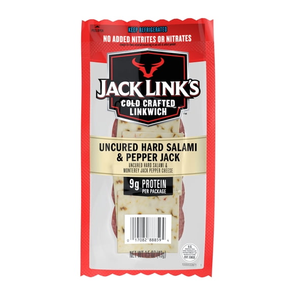 Jack Link's Cold Crafted Hard Salami & Pepperjack Linkwich, 1.5 oz