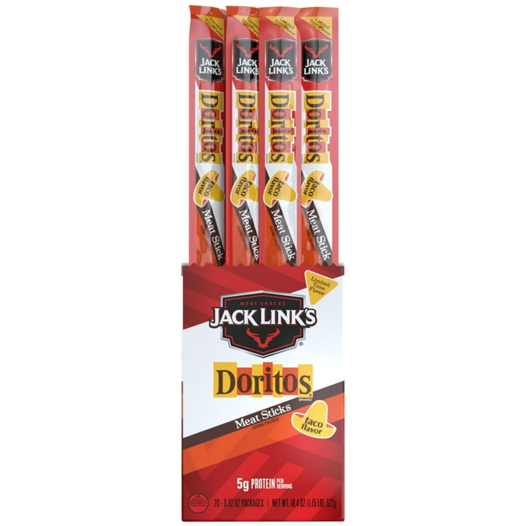 Jack Link's Doritos Taco Meat Stick 0.92oz - Walmart.com