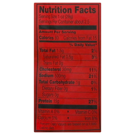 Jack Link's Jack Links Zero Sugar Jerky, 2.6 Oz