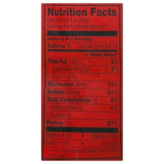 Jack Link's Jack Links Zero Sugar Jerky, 2.6 Oz