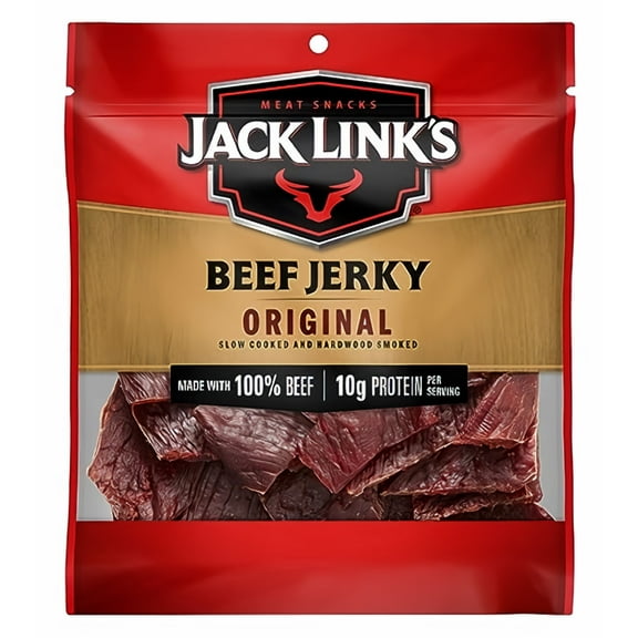 Jack Link's Meat Snacks Beef Jerky Original 2.85 oz (Pack of 5)