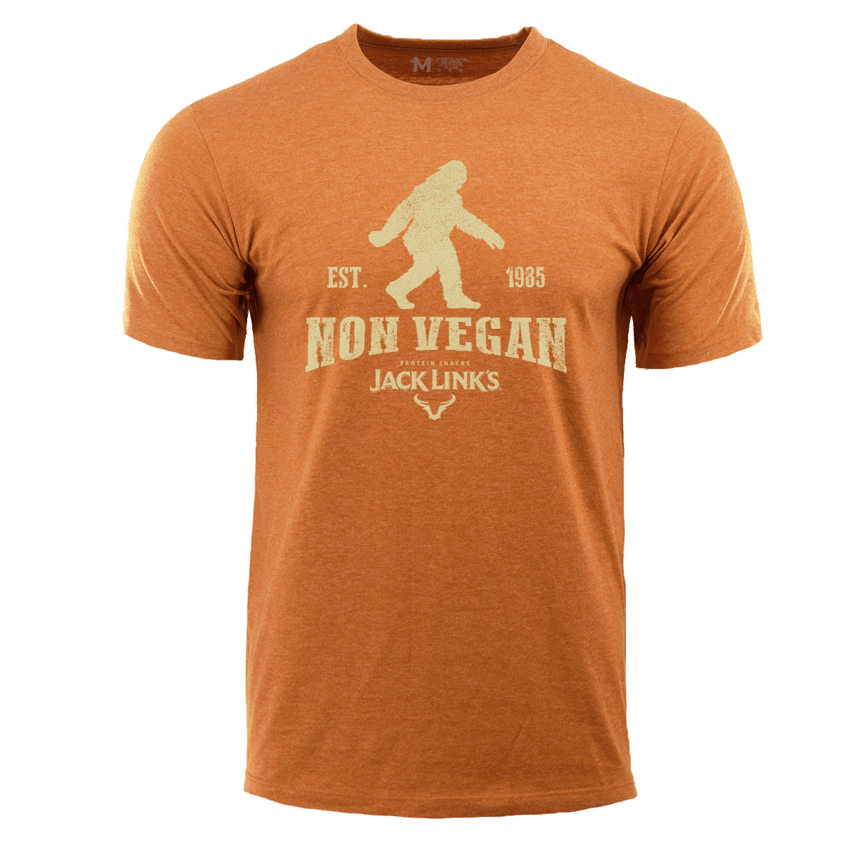 Jack Link's Men's Non Vegan Sasquatch Short Sleeve T-Shirt- M