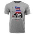 thumbnail image 1 of Jack Link's Men's Vote Jerky Short Sleeve T-Shirt, Grey- 3XL, 1 of 5