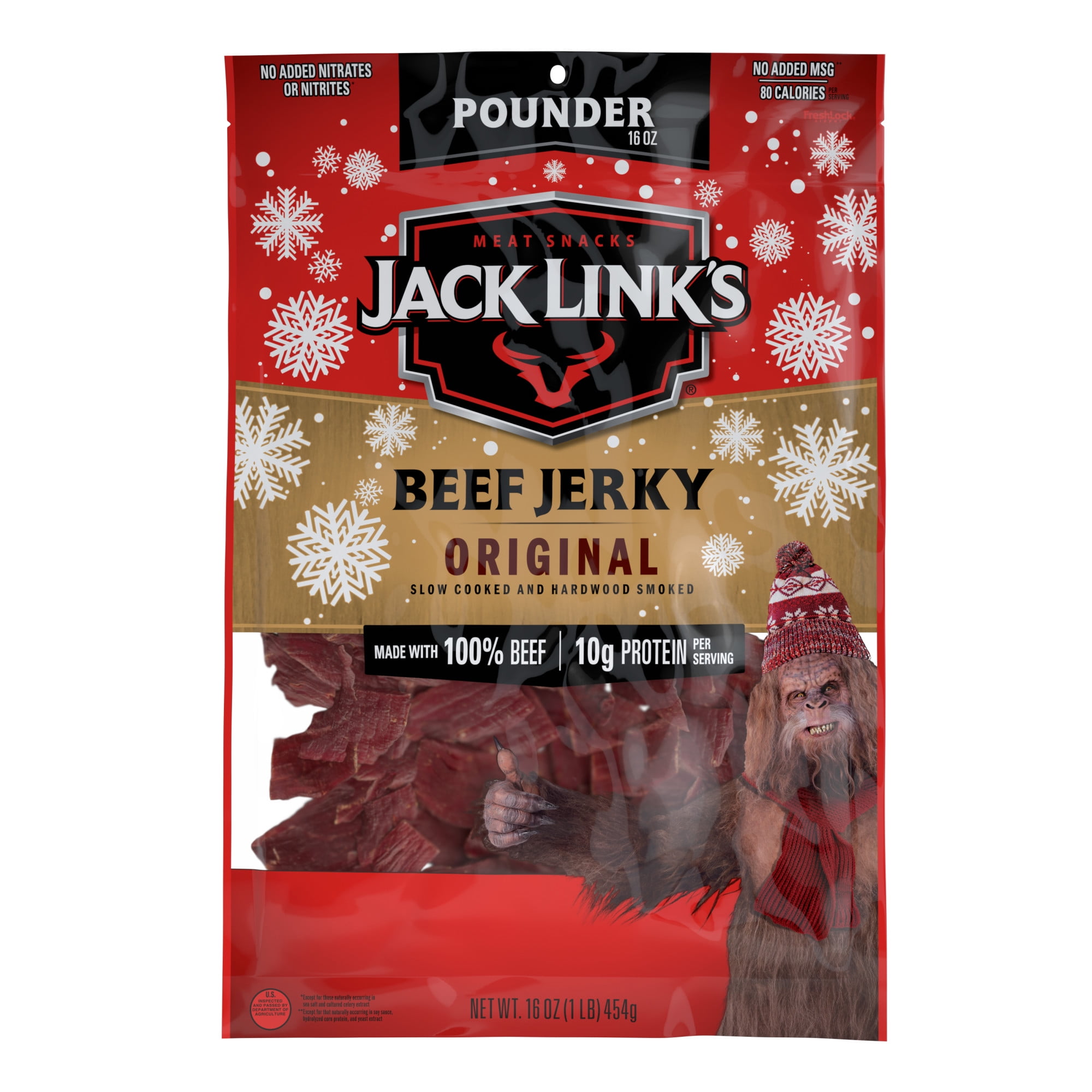 Jack Link's Original Beef Jerky, 16 Oz. Bag - Walmart.com