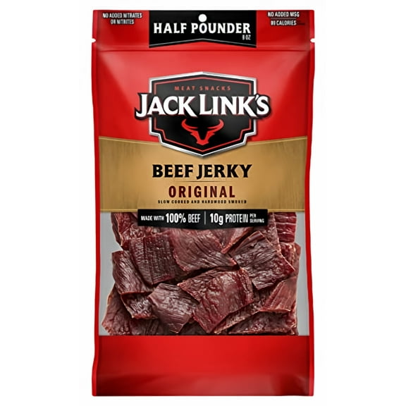 Jack Link's Original Beef Jerky Mega Pack, 8 Oz. (Pack of 20)