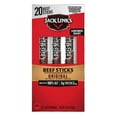thumbnail image 1 of Jack Link's Beef Sticks, Original – Protein Snack, Meat Stick with 6g of Protein, Made with 100% Beef, No Added MSG** – 0.92 Oz. (20 Count), 1 of 5