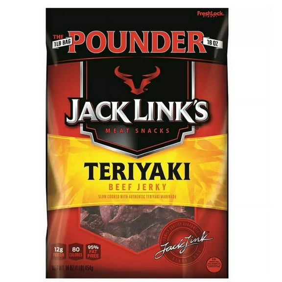 Jack Link's Teriyaki Beef Jerky (16 oz. bag)