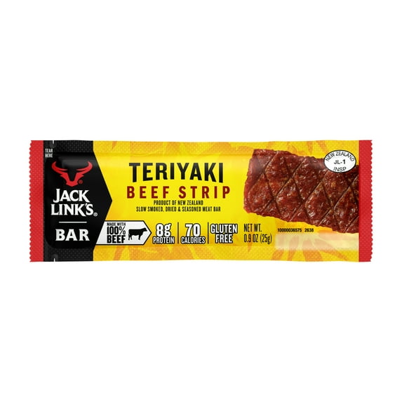 .9oz Jack Link's Teriyaki Beef Strip Bar 1/1