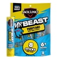 thumbnail image 1 of Jack Link’s x MrBeast Teriyaki Mini Beef Sticks, 4 ounce Bag, 8 count of .5 ounce sticks, 1 of 8