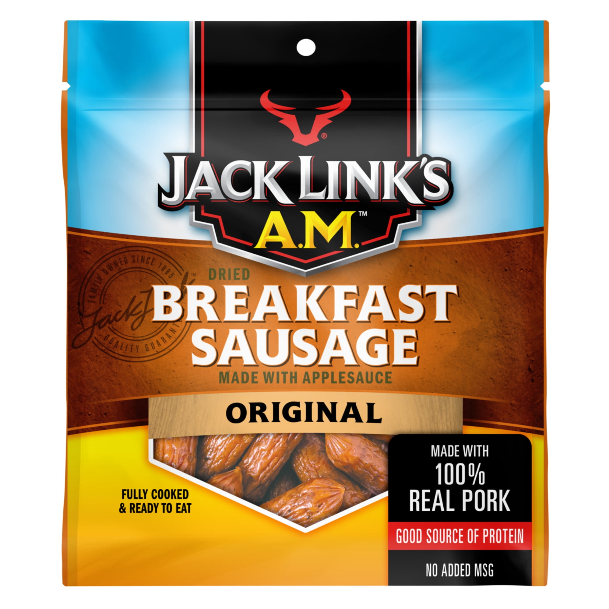 Jack Links AM Breakfast Sausage, Original, 4oz