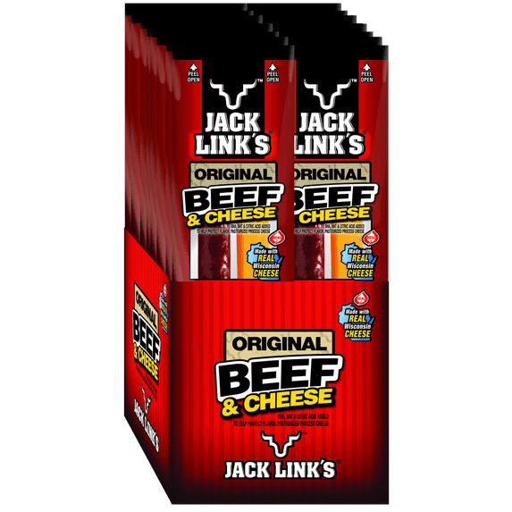 Jack Links Beef & Cheese Combo Pack, All American, 1.2oz, 16 CT