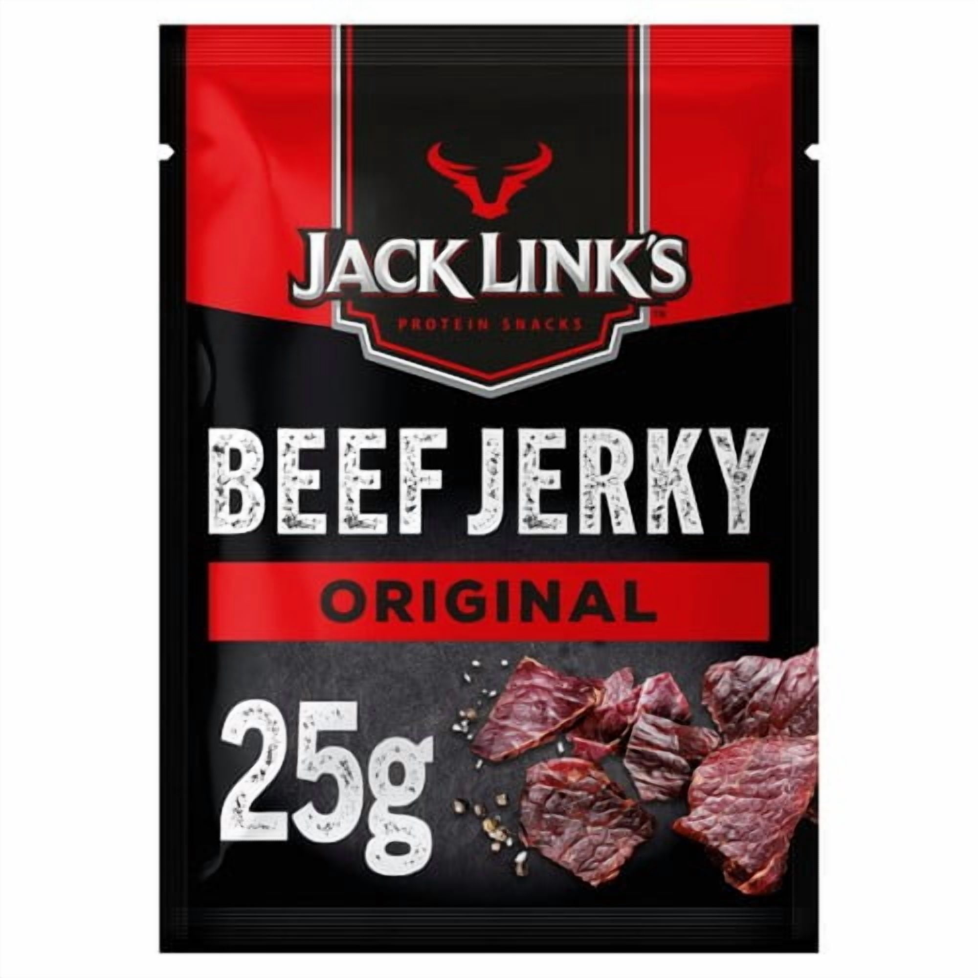 Jack Links Original Beef Jerky 25g, British Import (Pack of 3)