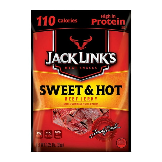 Jack Links Snack Foods Beef Jerky Sweet&Hot), Jack Links Snack Foods,1. ...