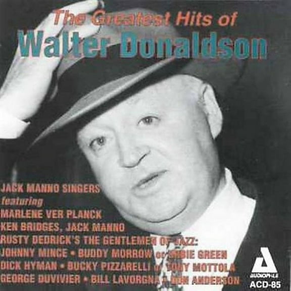 Jack Manno - The Greatest Song Hits Of Walter Donalds - Opera / Vocal - CD
