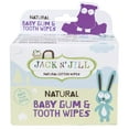 Jack N' Jill Baby Gum & Tooth Wipes Natural & Safe, Contains only