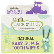 Jack N' Jill Natural Baby Gum & Tooth Wipes 25 Ct