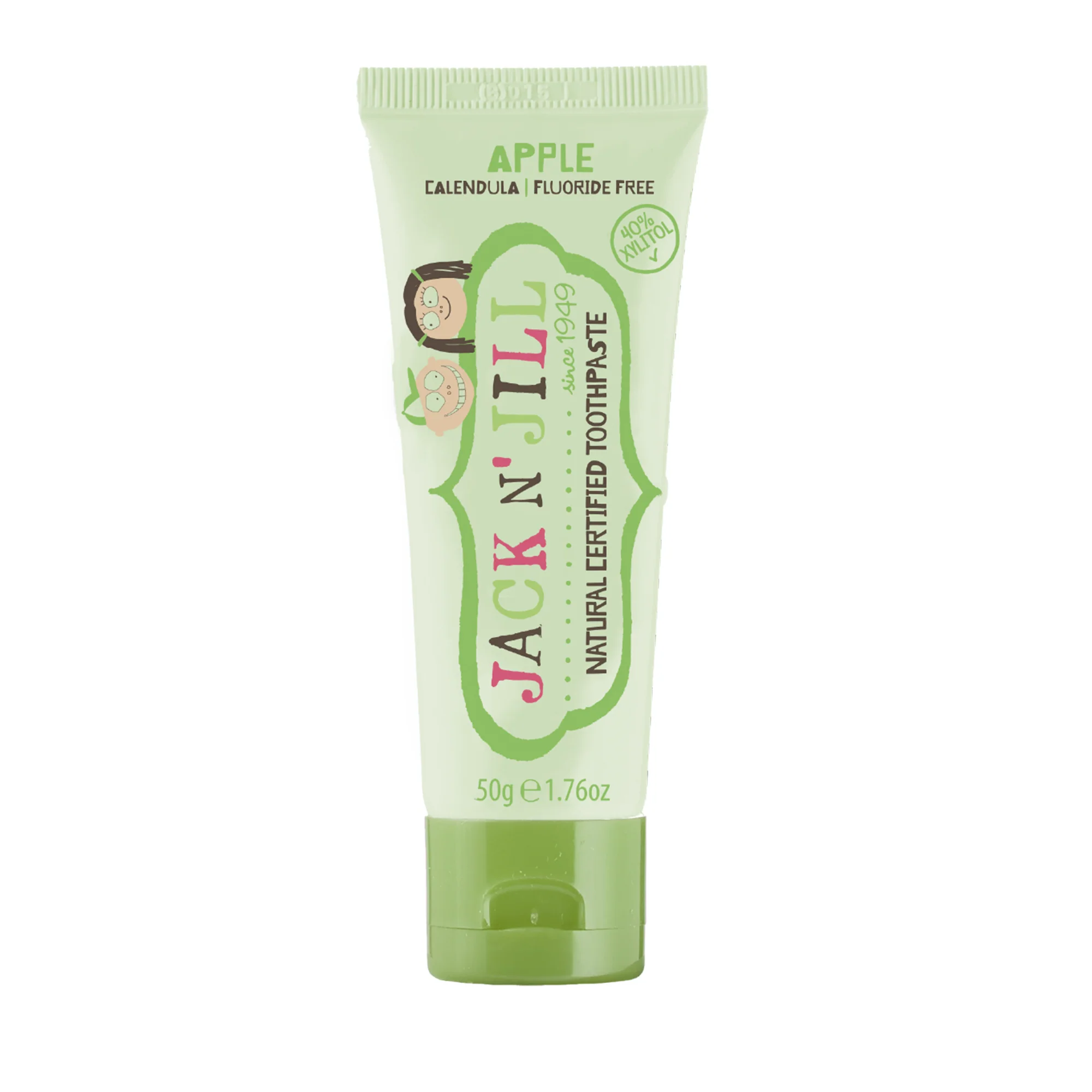 Jack N' Jill Natural Certified Apple Toothpaste (Baby or Kids)