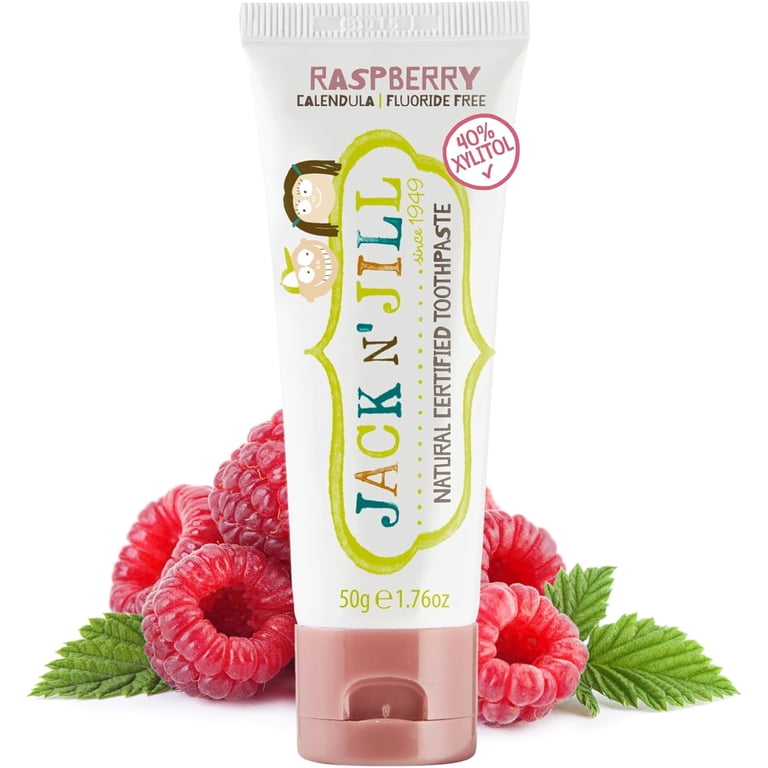 Jack N' Jill, Kids & Baby Toothpaste, 1.76 oz, Raspberry Flavor