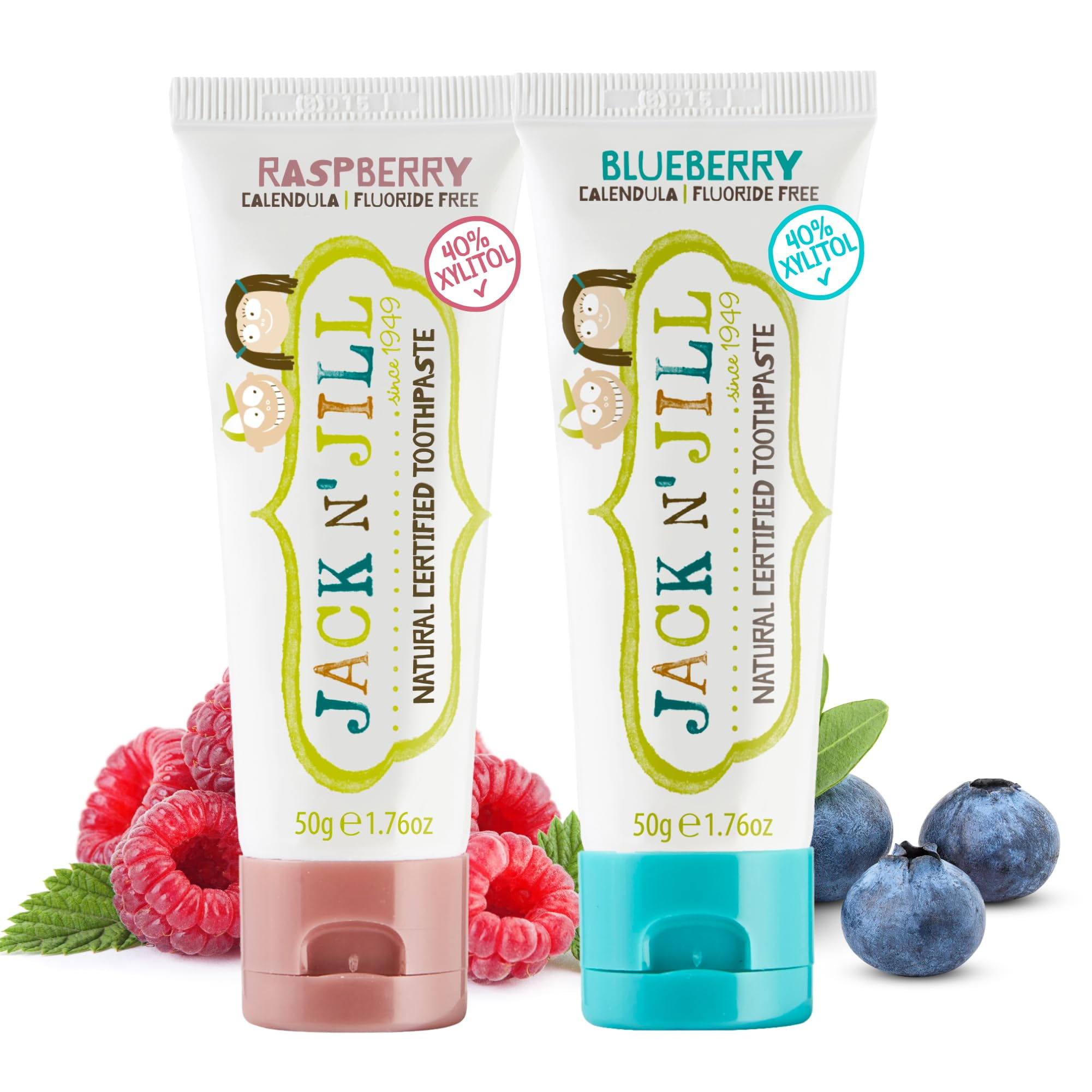 Jack N' Jill Natural Toothpaste for Babies & Toddlers - Safe if ...