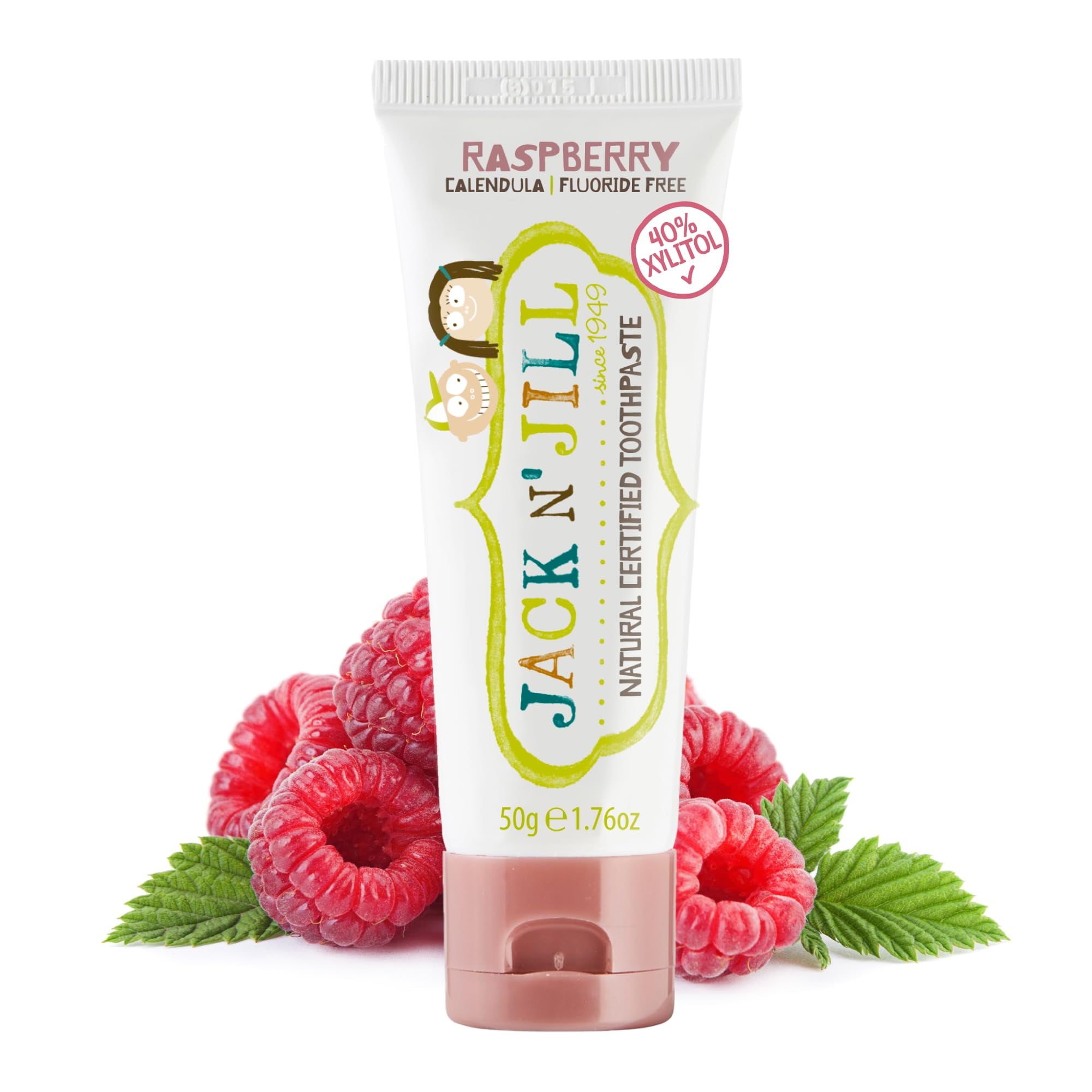 Jack N' Jill Natural Toothpaste for Babies & Toddlers Safe if