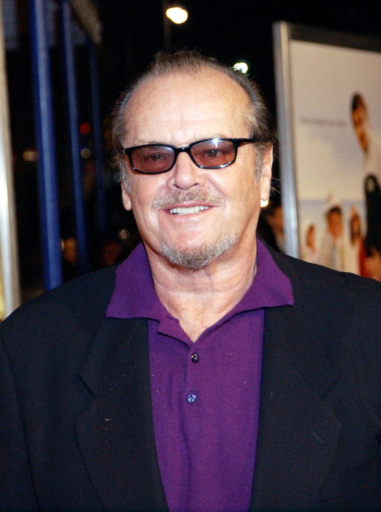 Jack Nicholson At The Premiere Of Spanglish Canvas Art - (16 x 20)