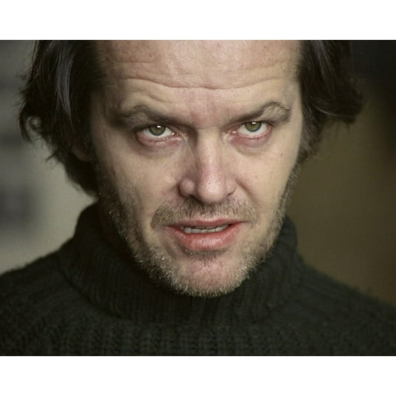 Jack Nicholson In The Shining Extreme Close Up Evil Stare 24X36 Classic Hollywood Poster
