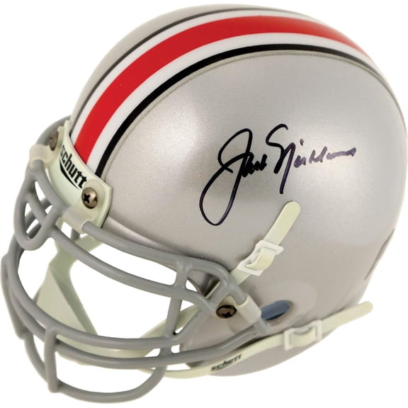 Jack Nicklaus Ohio State Signed Mini Football Helmet PSA DNA COA PGA Golf