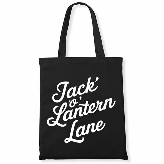 Jack-O'-Lantern Lane Costume Funny Halloween Gifts Canvas Bag 1Pc