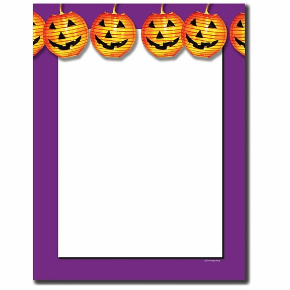 Jack-O-Lantern Letterhead Laser & Inkjet Printer Paper, 80 Sheets per Pack