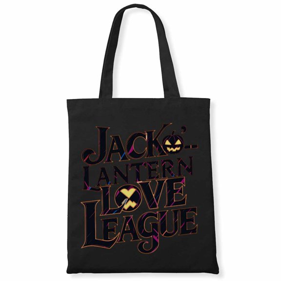 Jack-O'-Lantern Love League Pumpkin Autumn Leopard Sunflower Gift Canvas Bag 3Pcs