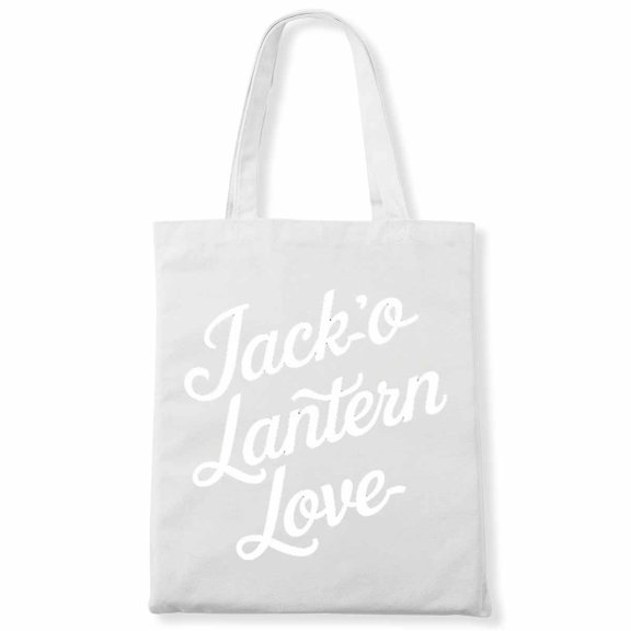 Jack-O-Lantern Love Leopard Pumpkins Autumn Fall Truck Canvas Bag 1Pc