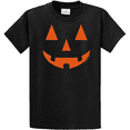 thumbnail image 1 of Jack O' Lantern Pumpkin Halloween Costume Black T-Shirt, 1 of 1