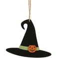 thumbnail image 1 of Jack O Lantern Witch Hat Ornament, 1 of 1