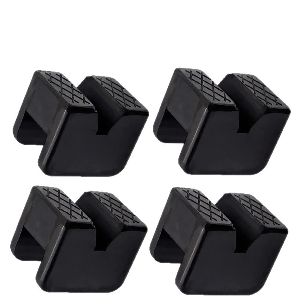 Jack Pad Adapter for Jack Stands 3 Ton Rubber Frame Rail Protector Jack Pad Adapter Protector for Jack Stand 4 Pack
