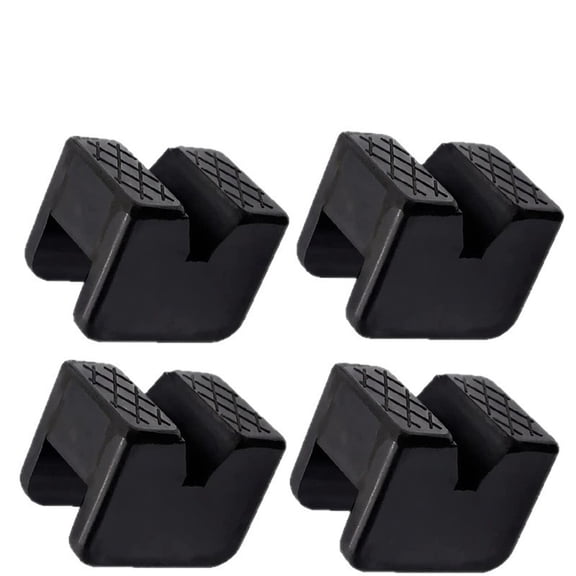 Jack Pad Adapter for Jack Stands 3 Ton Rubber Frame Rail Protector Jack Pad Adapter Protector for Jack Stand 4 Pack