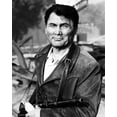 thumbnail image 1 of Jack Palance 24X36 Classic Hollywood Poster Tough Guy Pose With Machine Gun, 1 of 1