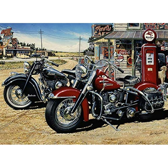 Jack Pine Puzzle - Two for the Road- 1000 Piece Jigsaw Puzzle