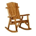 thumbnail image 1 of Jack-Post 8797912 Northwoods Log Rocker Chair, Brown, 1 of 1