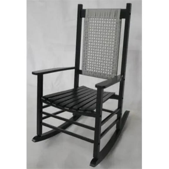 Jack Post 136214 Bali Wicker Rocker - Black