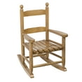 thumbnail image 1 of Jack Post Children's Indoor-Outdoor Hardwood Rocker in Brown Gloss Finish, 1 of 10