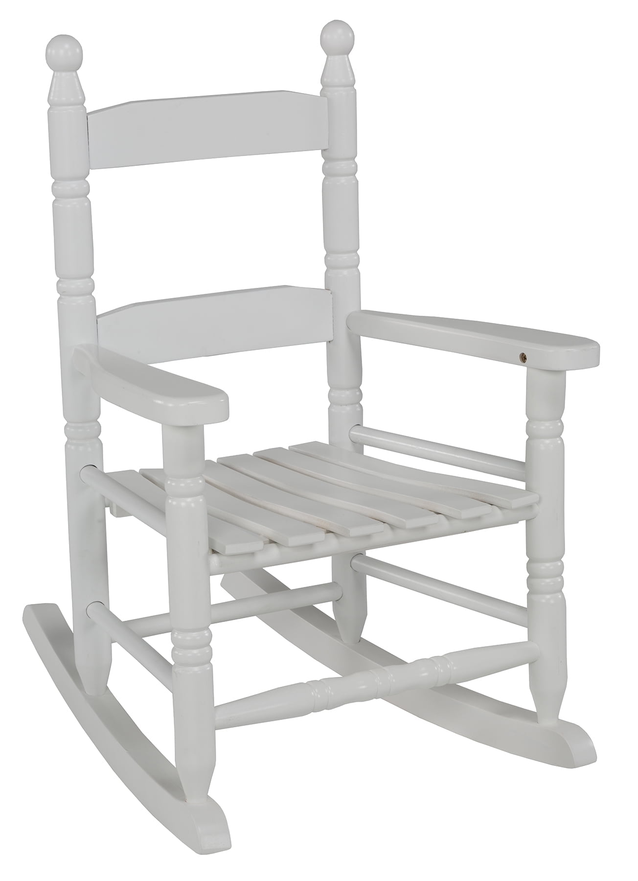 Jack Post Small Child Size White Rocking Chair, Classic Wooden Youth ...