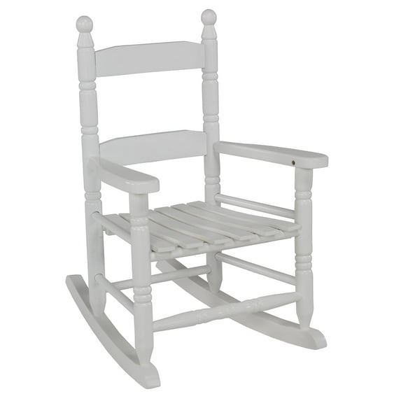 Jack Post Children's Rocker in White