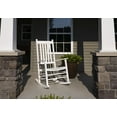 thumbnail image 1 of Jack Post Hardwood Adult Mission Rocker in White, 1 of 10