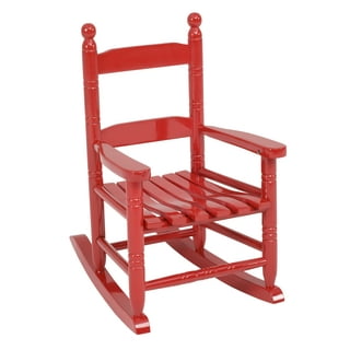 American Plastic Toys Scoop Rocker Kids Childrens Chairs Red 50 lb