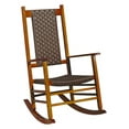 thumbnail image 1 of Jack Post Knollwood Rocker With Wicker In Natural & Brown, 1 of 6