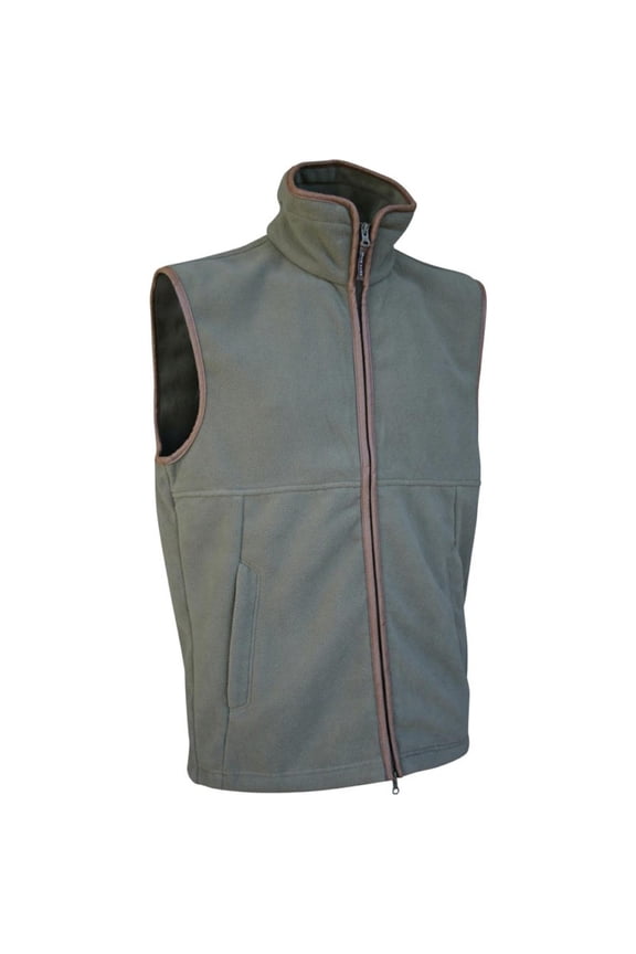Countryman Fleece Gilet Green X-Large Olive