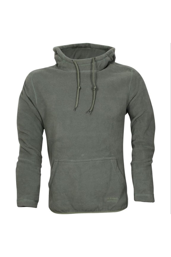 Fieldman Fleece Hoodie Green Large Green