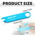 thumbnail image 1 of Jack Quick Threading Device, 3-in-1 Sewing Needle Threader Tool with Magnifying Lens, Built-in Magnet & Scale Ruler, Compatible with Sewing Machines & Needles, Threaders, 1 of 7
