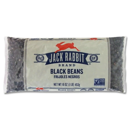 Jack Rabbit Black Beans, 16.0 OZ